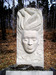 Hlava letkyně Babice nad Svitavou / 85 cm / 2010